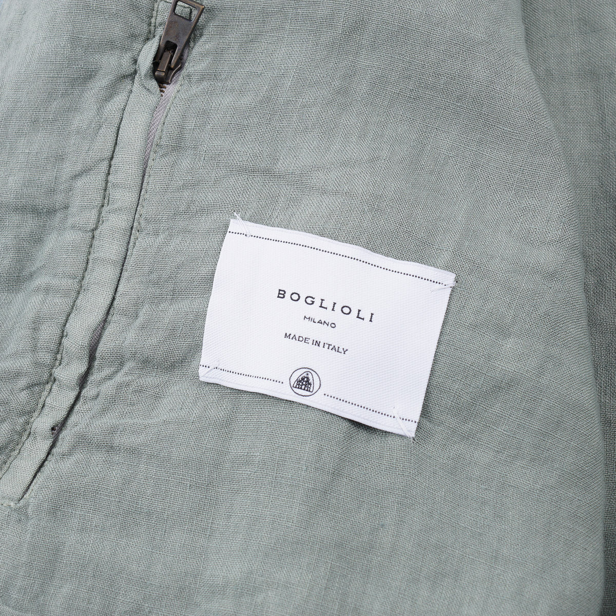 Boglioli Unlined Linen Bomber Jacket - Top Shelf Apparel