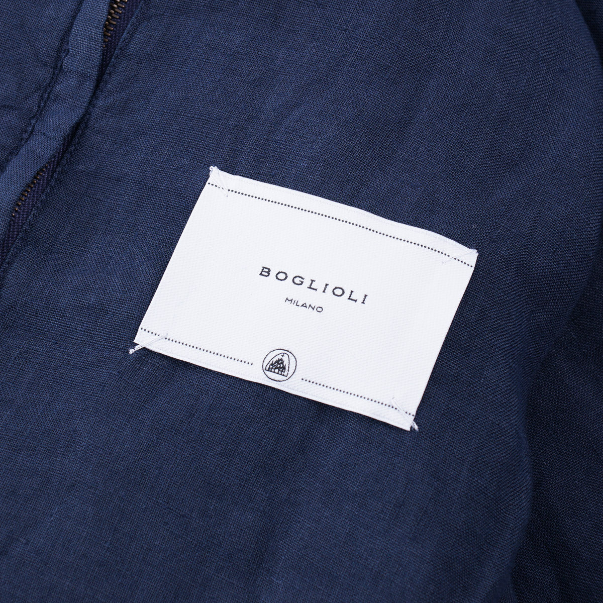 Boglioli Unlined Linen Bomber Jacket - Top Shelf Apparel
