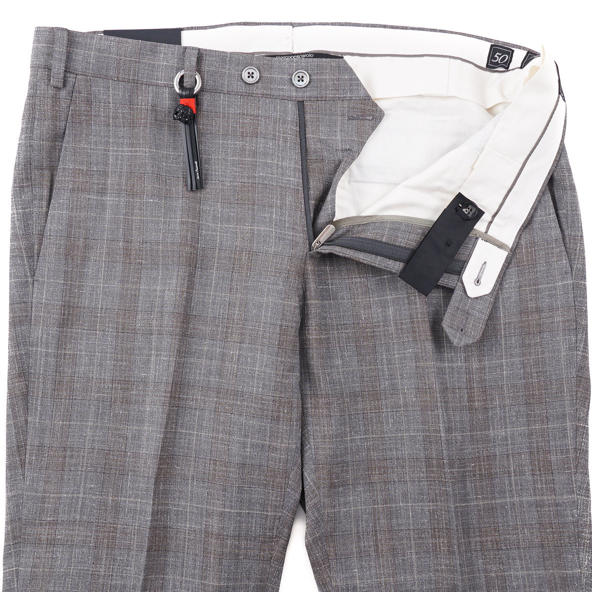 Marco Pescarolo Lightweight Wool-Silk-Linen Pants - Top Shelf Apparel