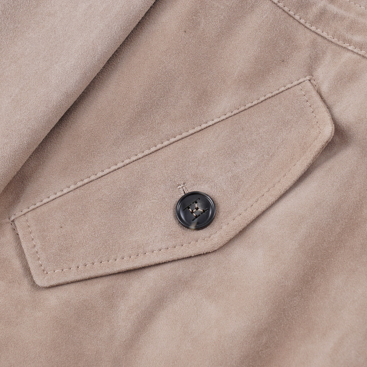 Kiton Reindeer Suede Jacket with Quilted Lining - Top Shelf Apparel