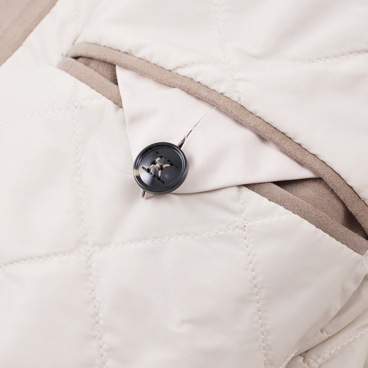 Kiton Reindeer Suede Jacket with Quilted Lining - Top Shelf Apparel