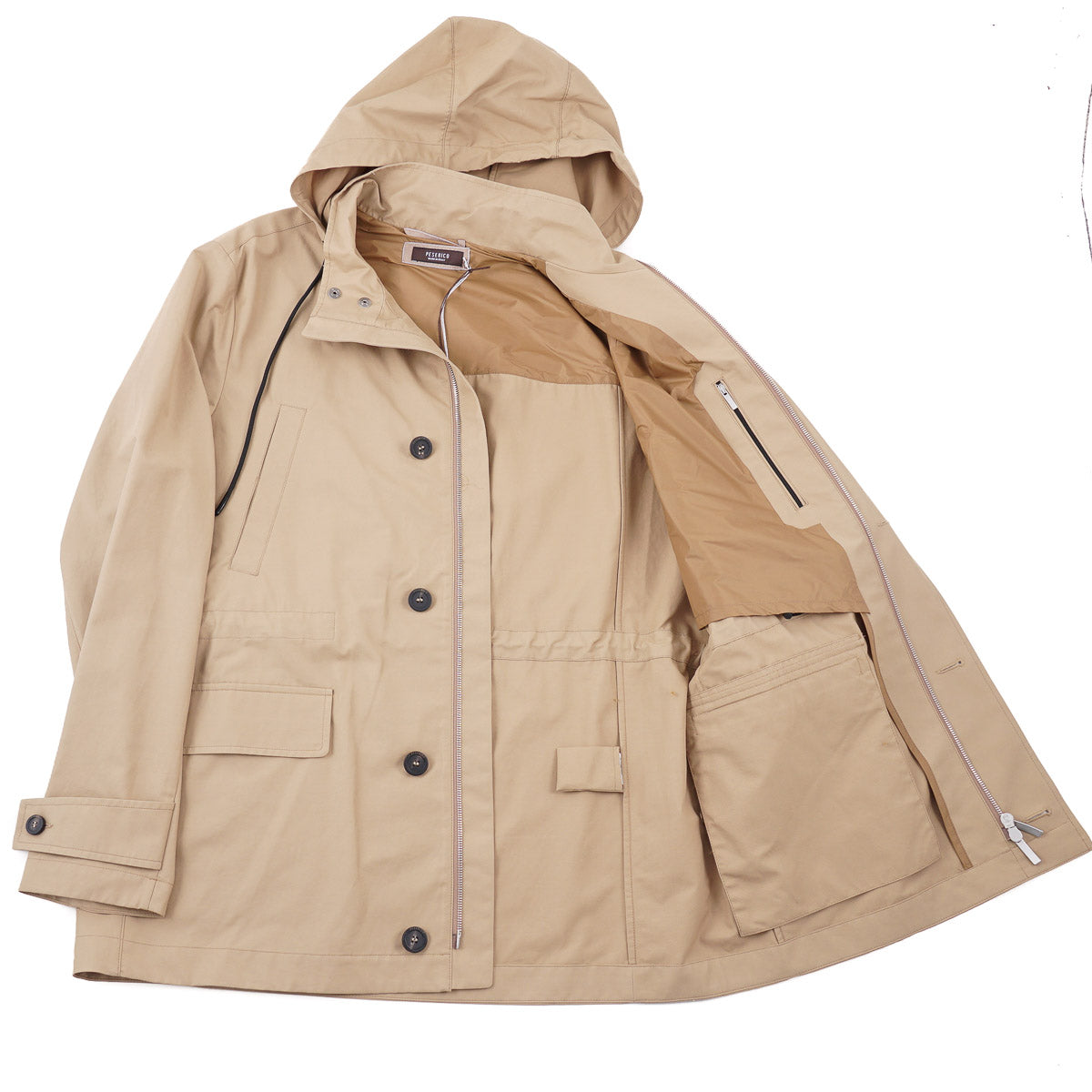 Peserico Weather-Repellent Hooded Parka - Top Shelf Apparel
