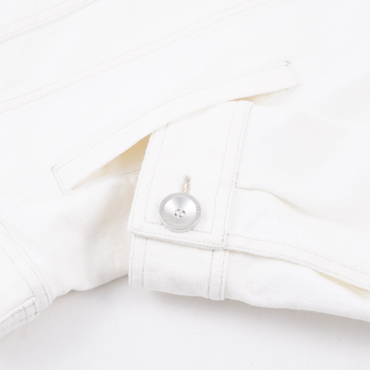Peserico White Denim Jean Jacket - Top Shelf Apparel