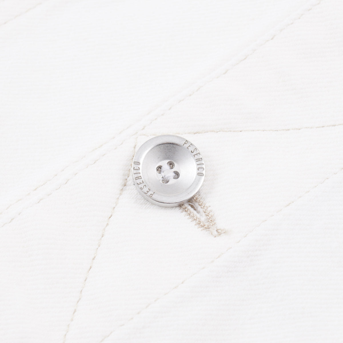 Peserico White Denim Jean Jacket - Top Shelf Apparel