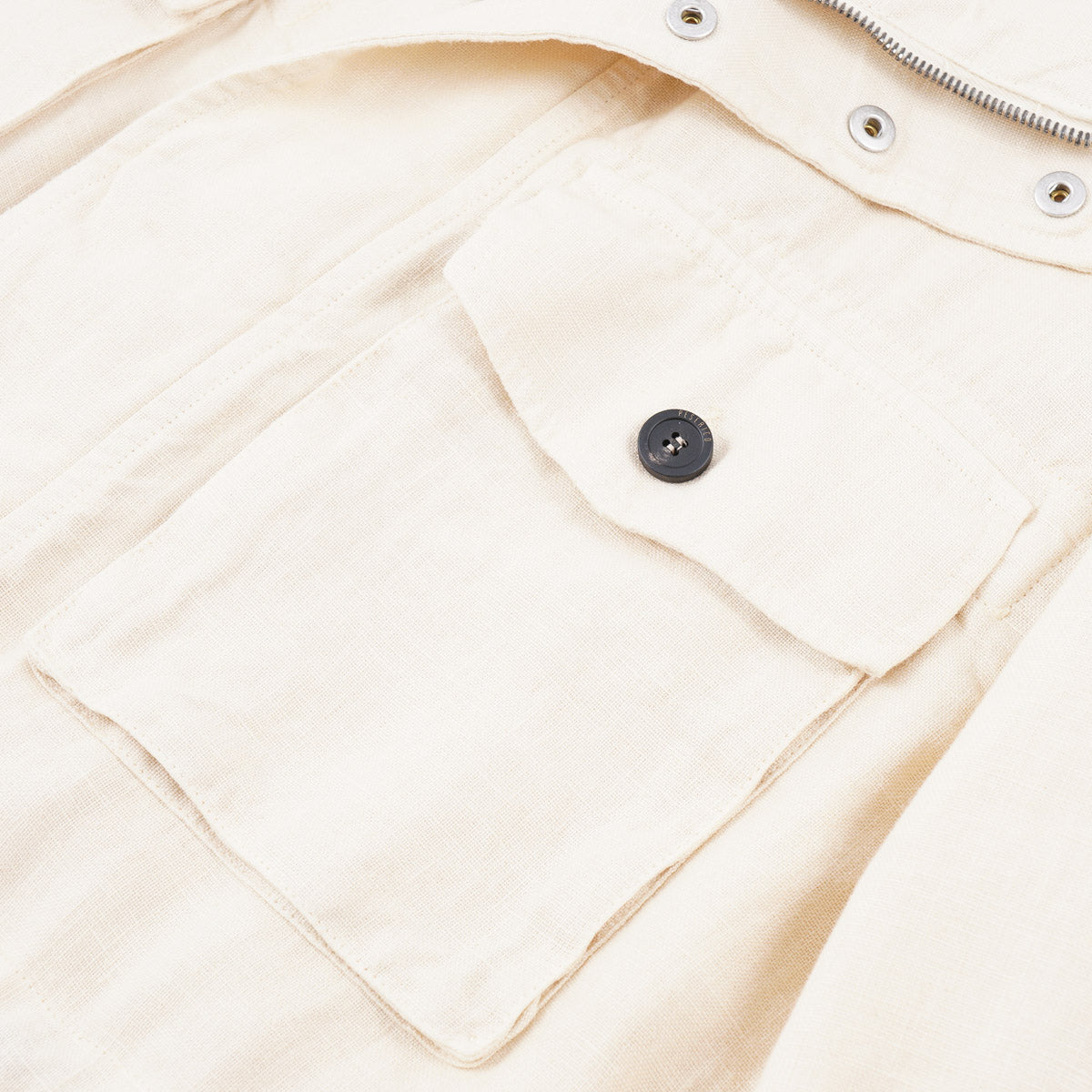 Peserico Washed Linen Field Jacket - Top Shelf Apparel