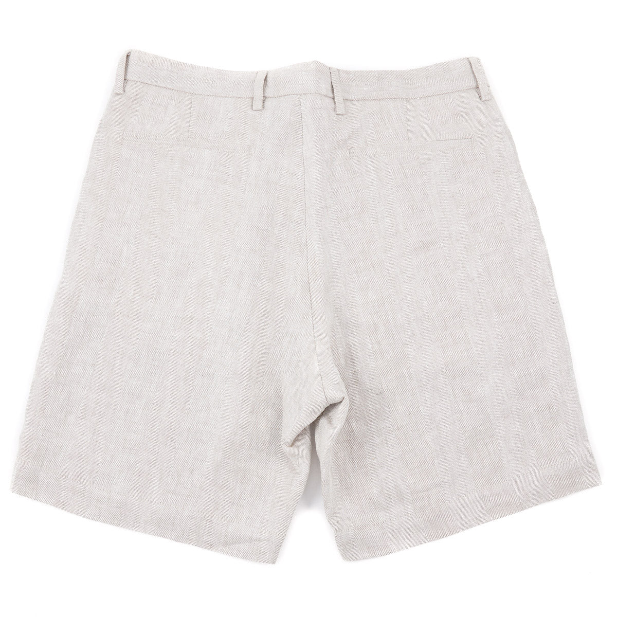 Boglioli Herringbone Linen Bermuda Shorts - Top Shelf Apparel