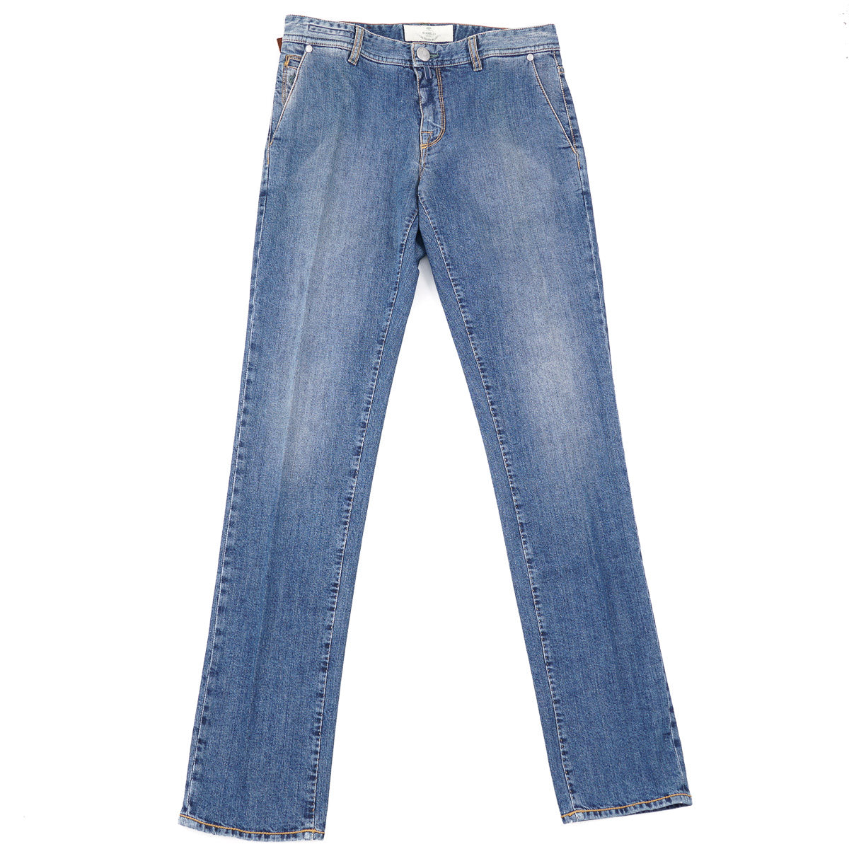 Luigi Borrelli Slim-Fit Denim Jeans - Top Shelf Apparel