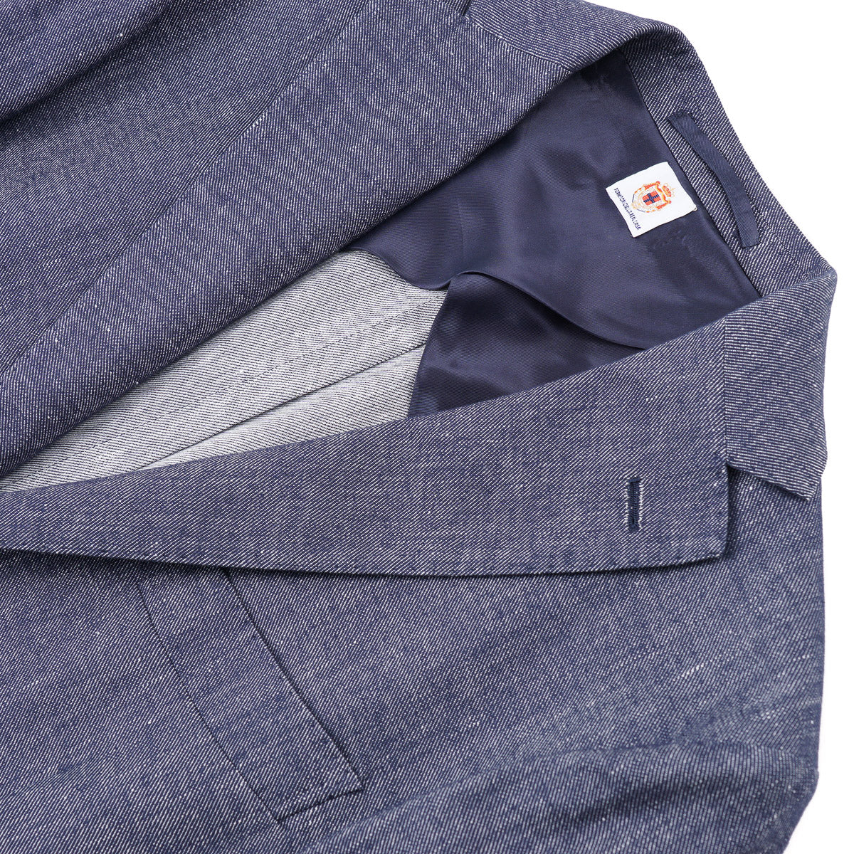 Luigi Borrelli Chambray Cotton-Linen Sport Coat - Top Shelf Apparel