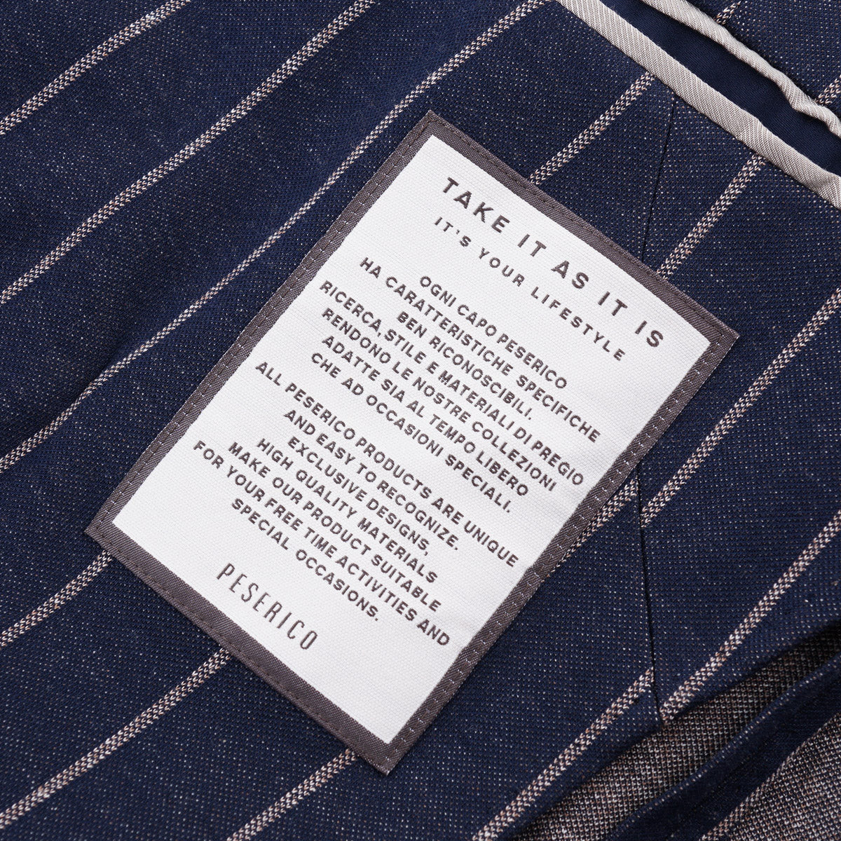 Peserico Slim-Fit Jersey Cotton Blazer - Top Shelf Apparel