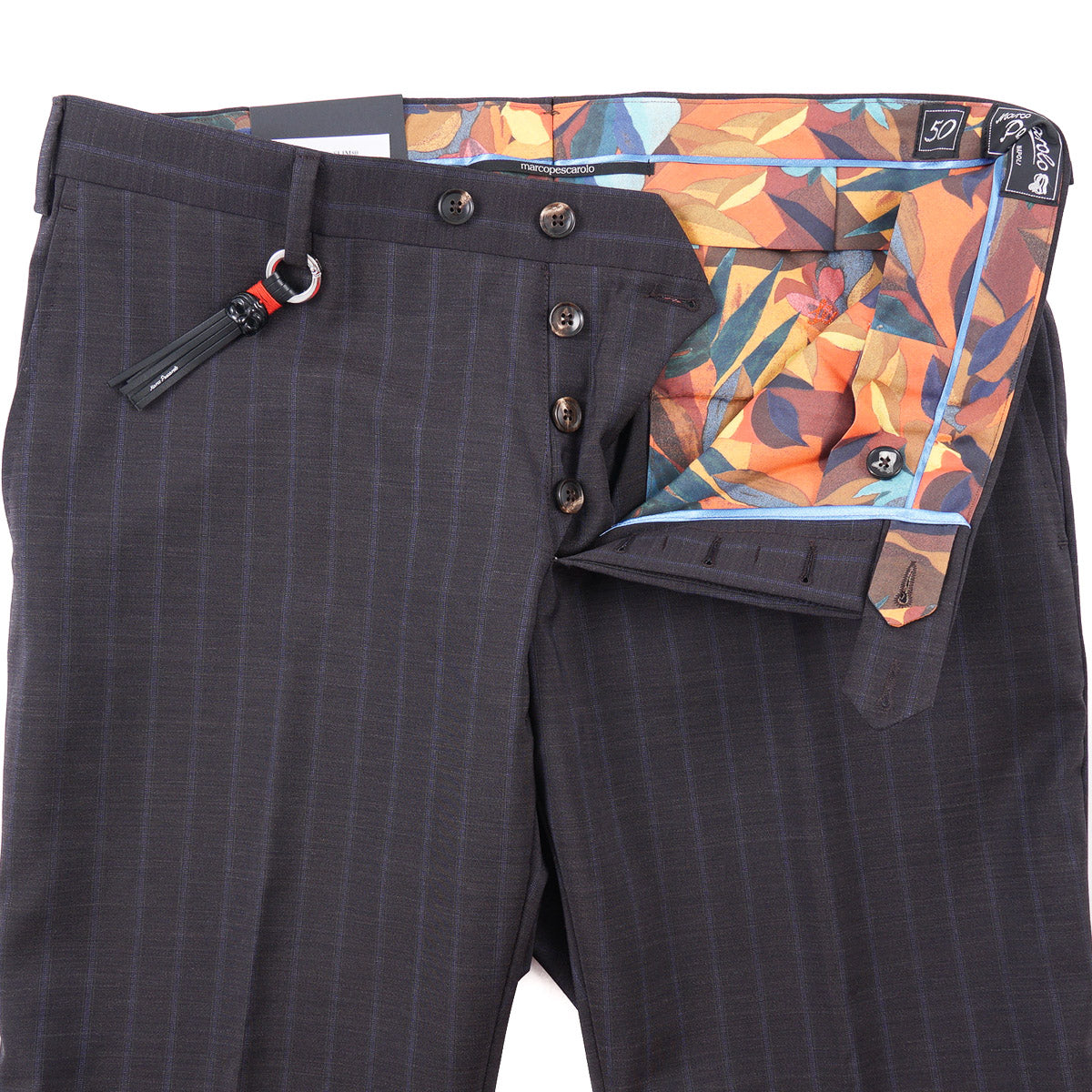 Marco Pescarolo Slim-Fit Wool Pants - Top Shelf Apparel