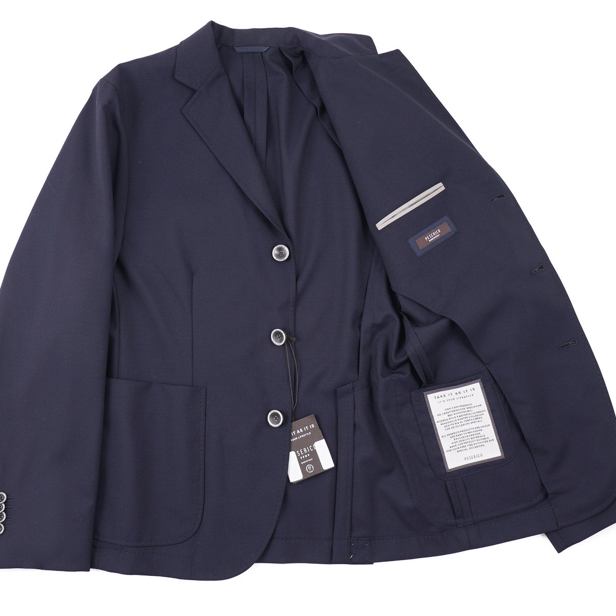 Peserico Lightweight Wool Sport Coat - Top Shelf Apparel
