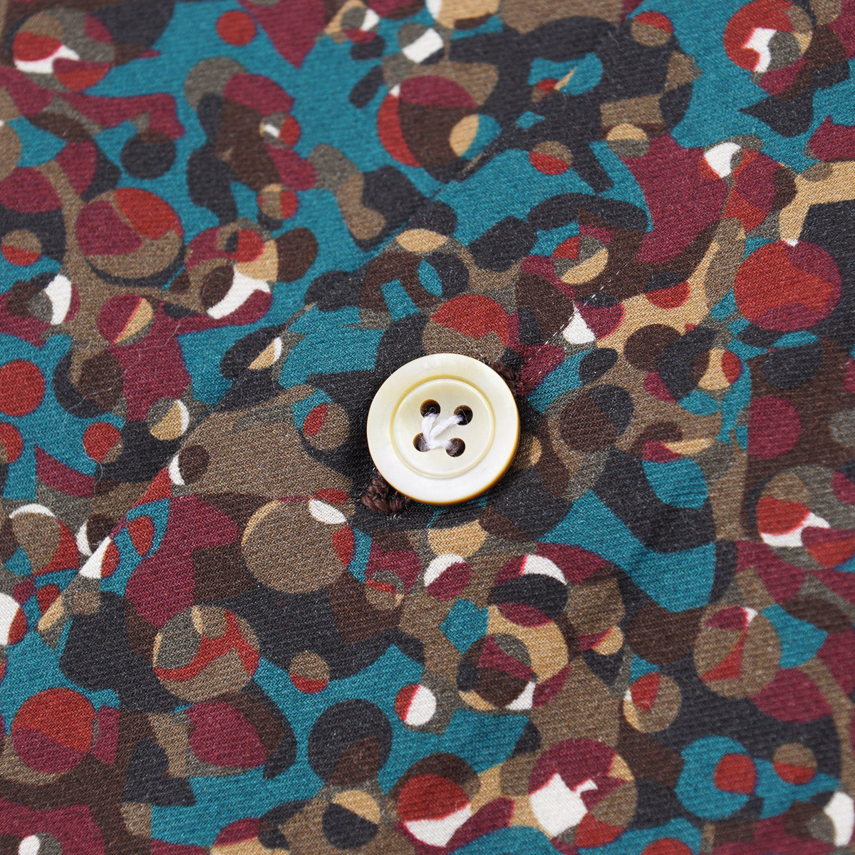 Kiton Multicolor Dot Print Shirt - Top Shelf Apparel