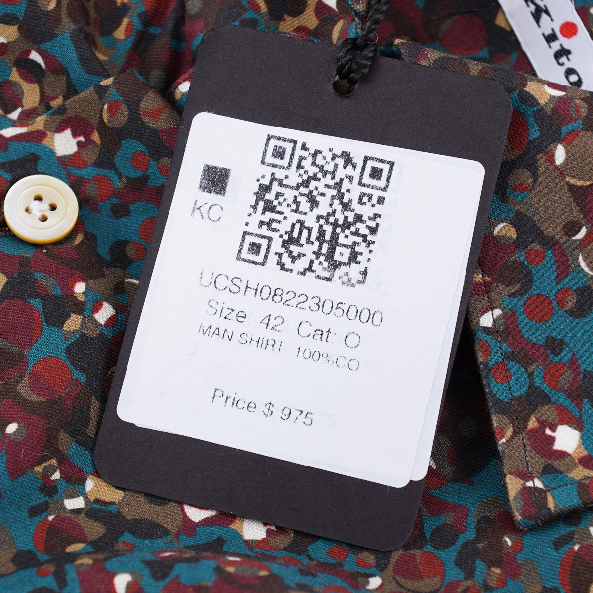 Kiton Multicolor Dot Print Shirt - Top Shelf Apparel
