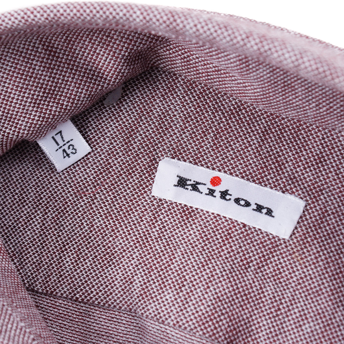 Kiton Pique Knit Jersey Cotton Shirt - Top Shelf Apparel