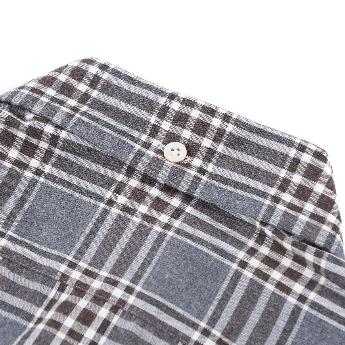 Kiton Lightweight Flannel Cotton Shirt - Top Shelf Apparel