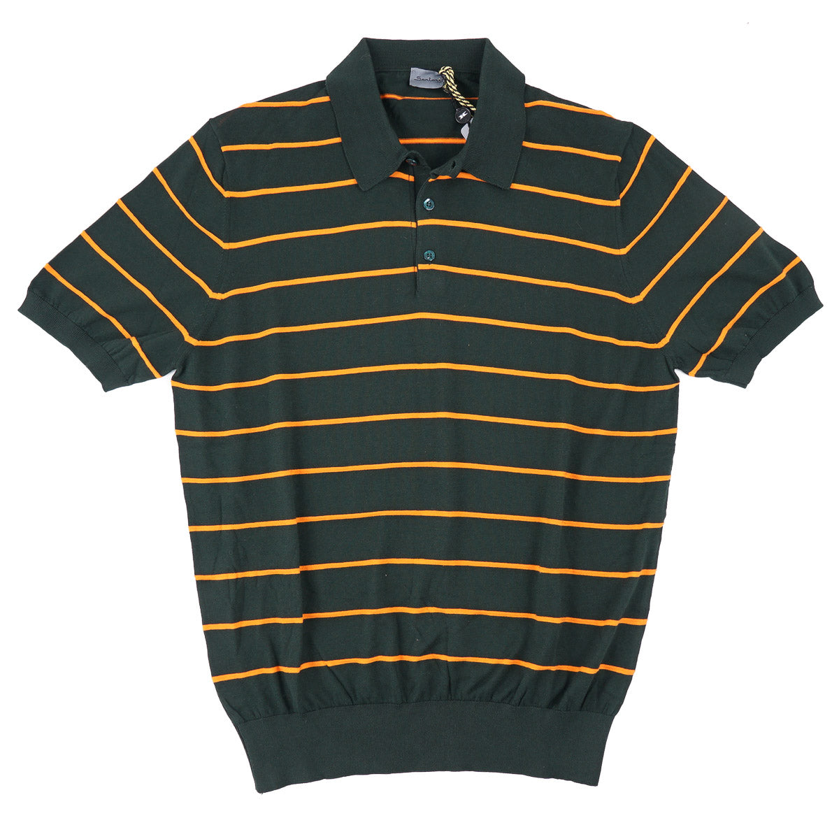 Sartorio Short-Sleeve Cotton Polo Sweater - Top Shelf Apparel