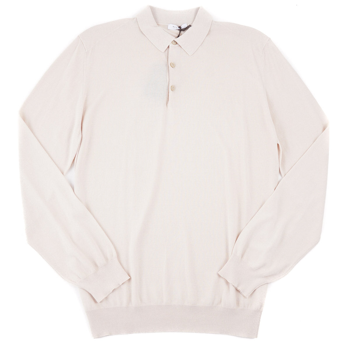 Boglioli Lightweight Cotton Polo Sweater - Top Shelf Apparel