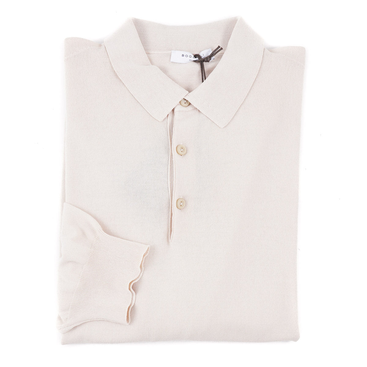 Boglioli Lightweight Cotton Polo Sweater - Top Shelf Apparel