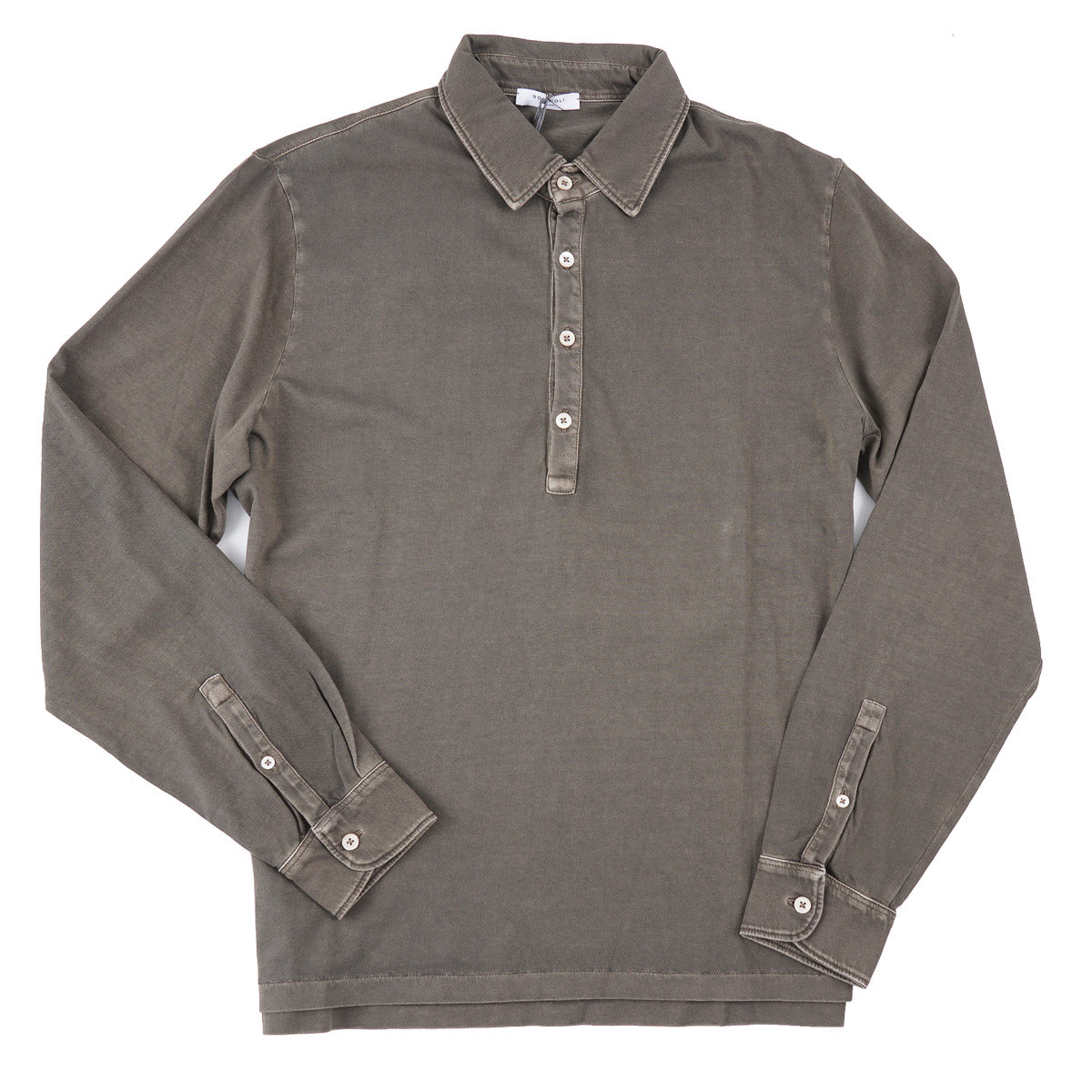 Boglioli Knit Jersey Cotton Polo Shirt - Top Shelf Apparel