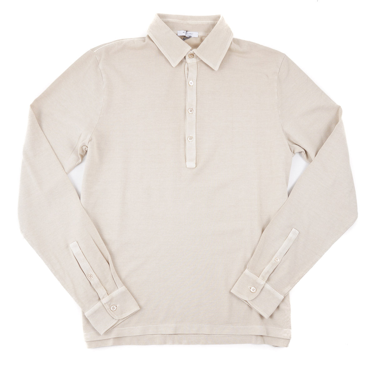 Boglioli Pique Knit Cotton Polo Shirt - Top Shelf Apparel