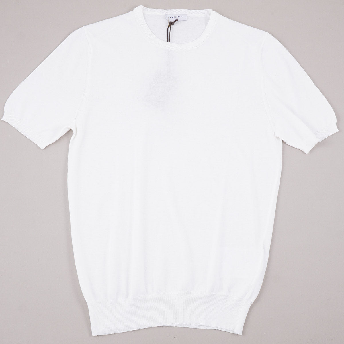 Boglioli Lightweight Short-Sleeve Cotton Sweater - Top Shelf Apparel