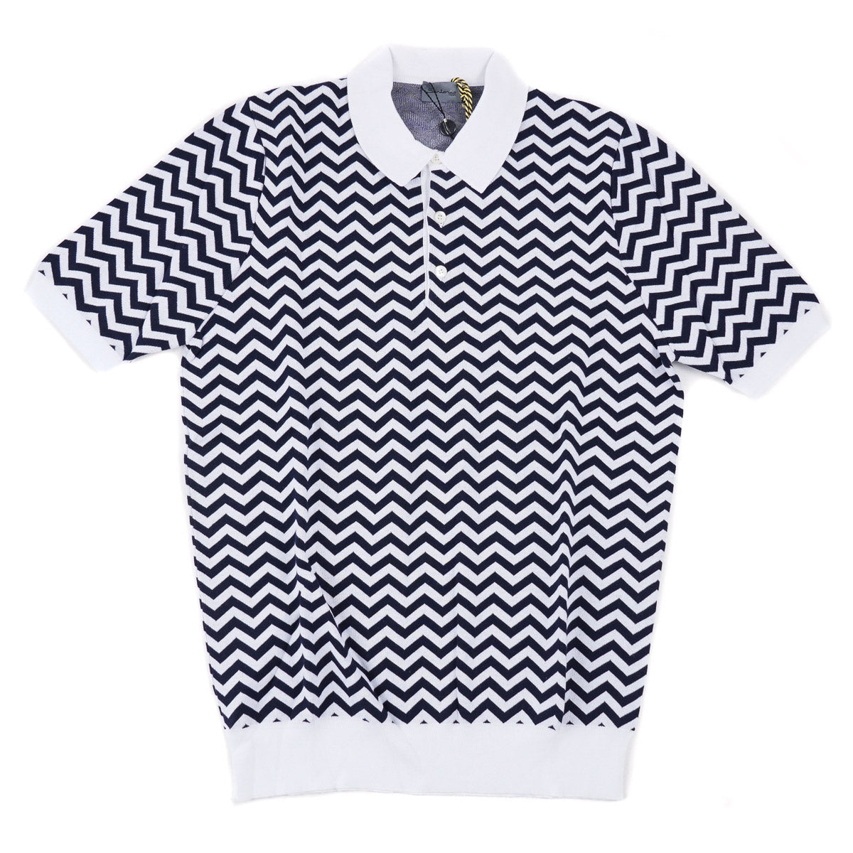 Sartorio Short-Sleeve Cotton Polo Sweater - Top Shelf Apparel