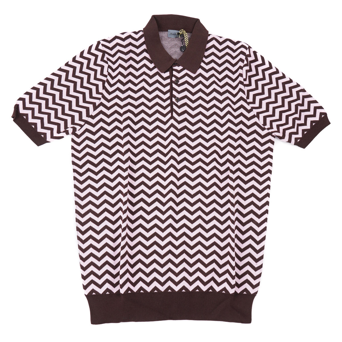 Sartorio Short-Sleeve Cotton Polo Sweater - Top Shelf Apparel