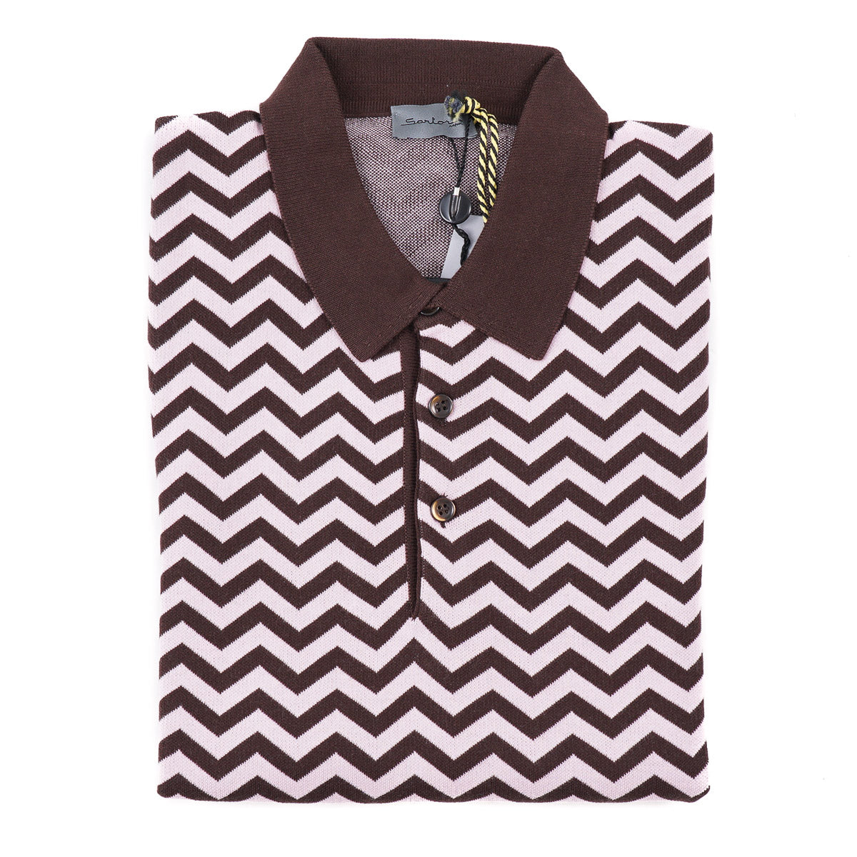 Sartorio Short-Sleeve Cotton Polo Sweater - Top Shelf Apparel