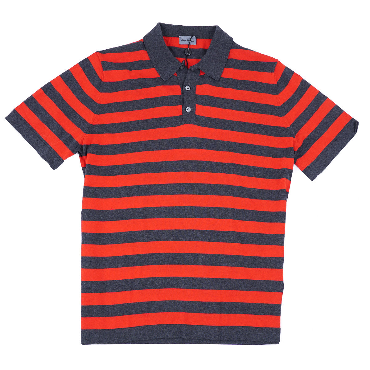 Sartorio Short-Sleeve Cotton Polo Sweater - Top Shelf Apparel