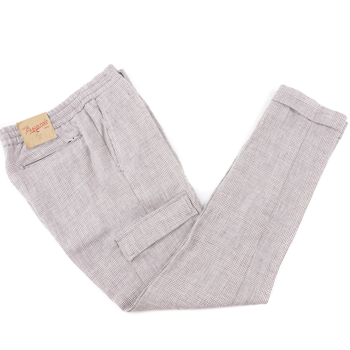 Marco Pescarolo Linen Pants with Cargo Pockets - Top Shelf Apparel
