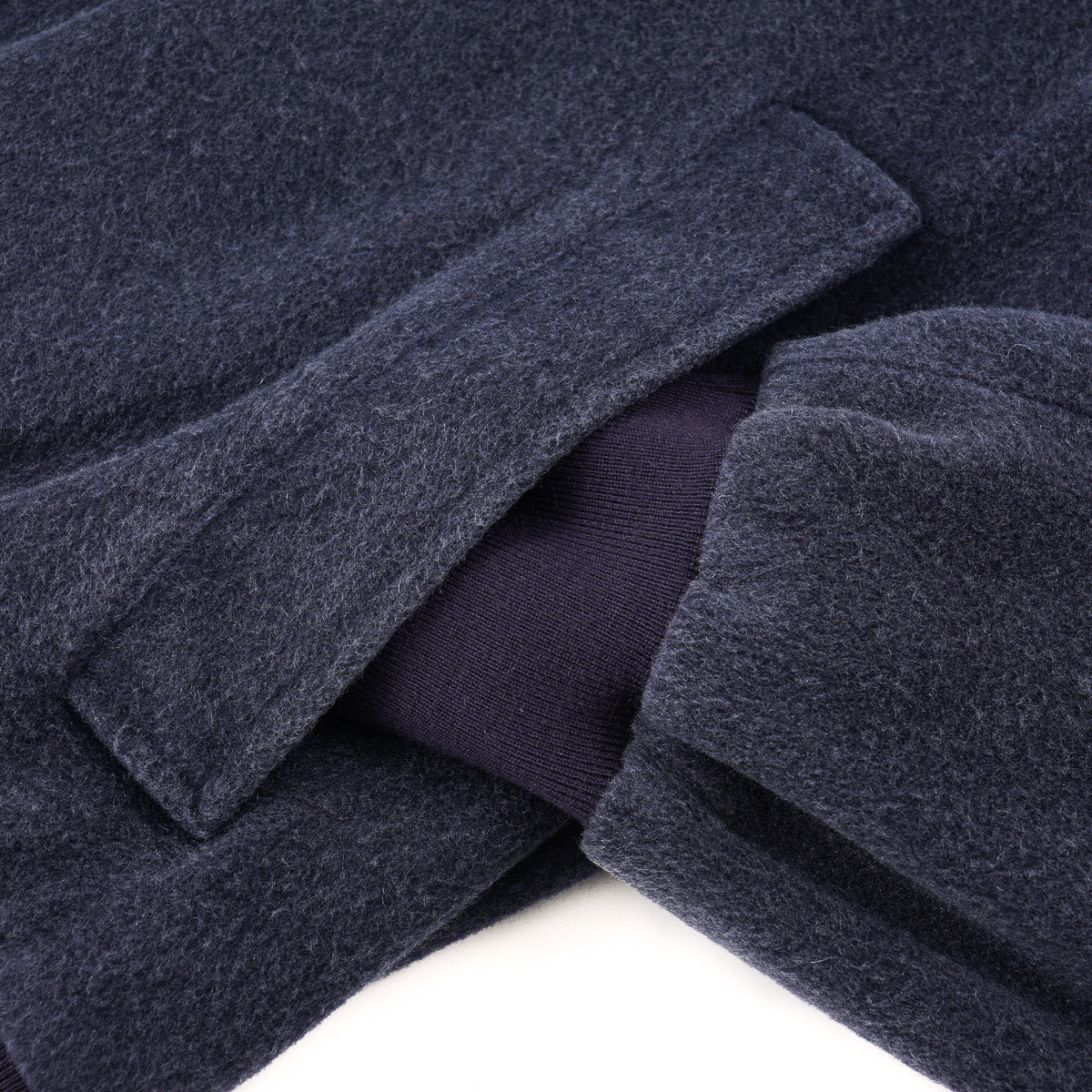 Boglioli Soft Flannel Cashmere Bomber Jacket