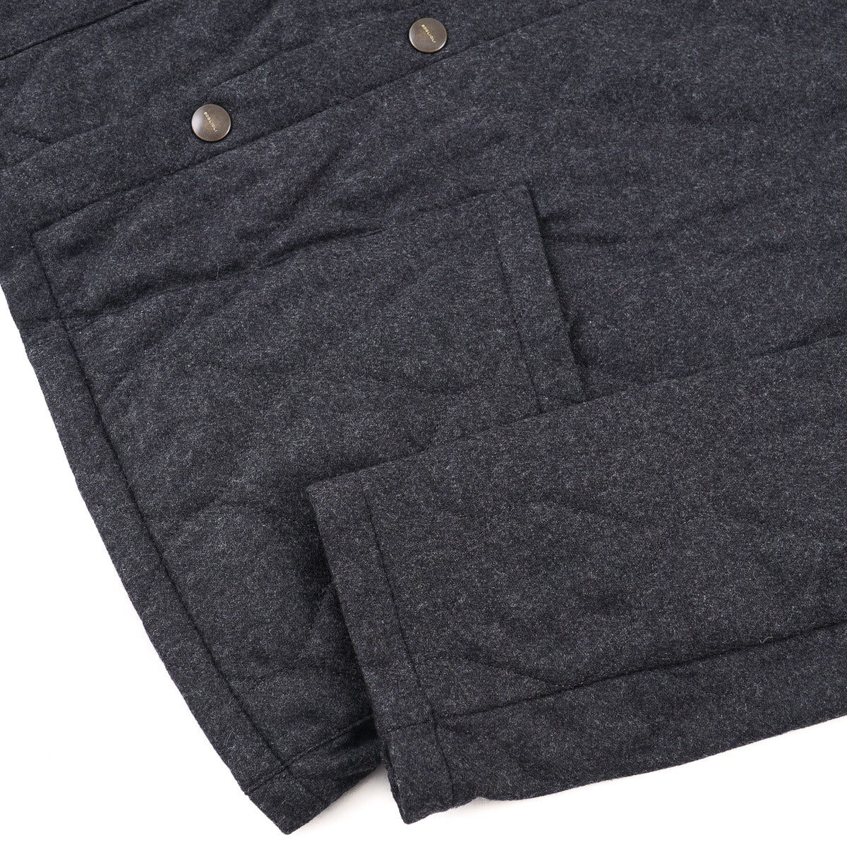 Boglioli Quilted Wool 'Mondadori' Jacket - Top Shelf Apparel