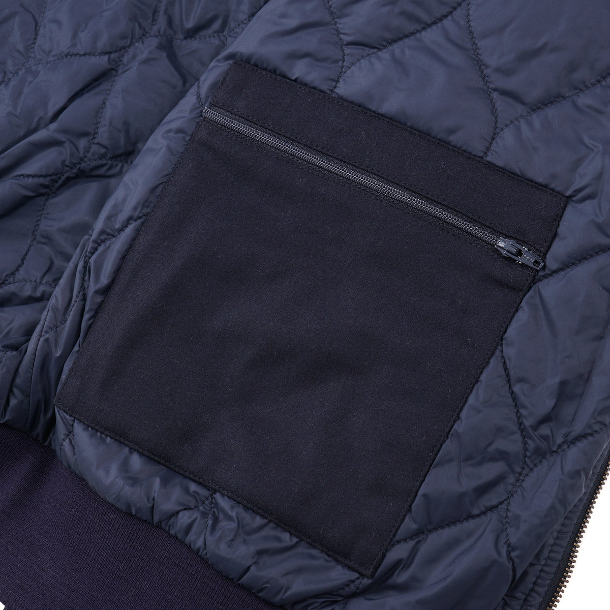 Boglioli Padded Flannel Wool Bomber Jacket - Top Shelf Apparel