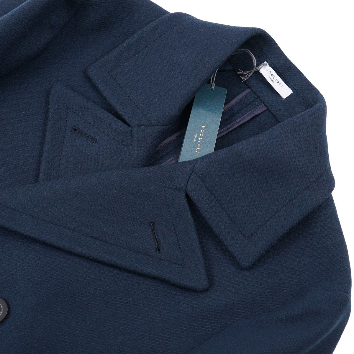 Boglioli Wool-Cashmere Pea Coat