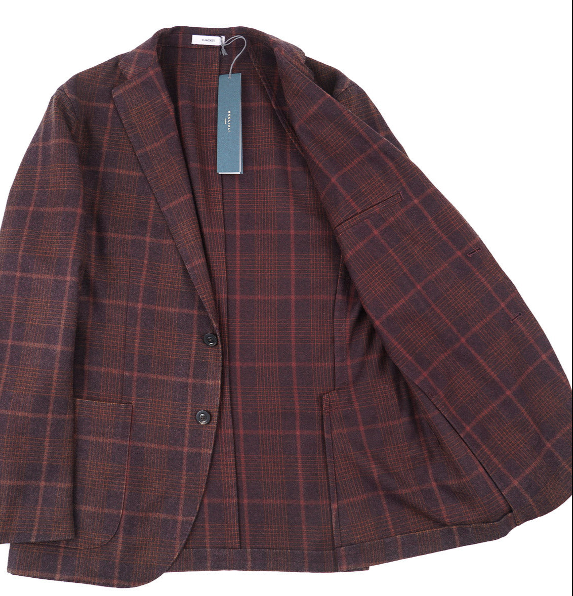 Boglioli Soft Flannel Wool 'K Jacket' - Top Shelf Apparel