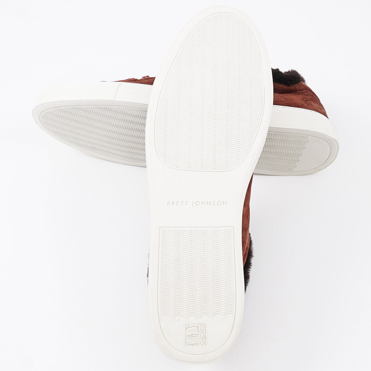 Brett Johnson Fur-Lined 'Siena' Sneakers
