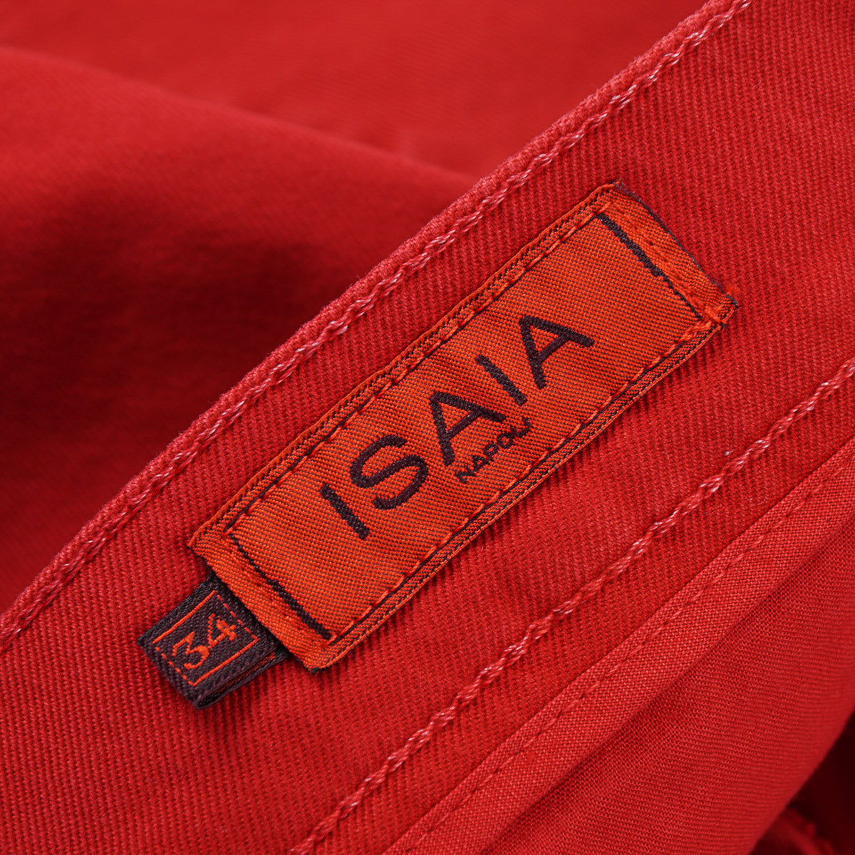 Isaia Slim Straight Twill Denim Jeans