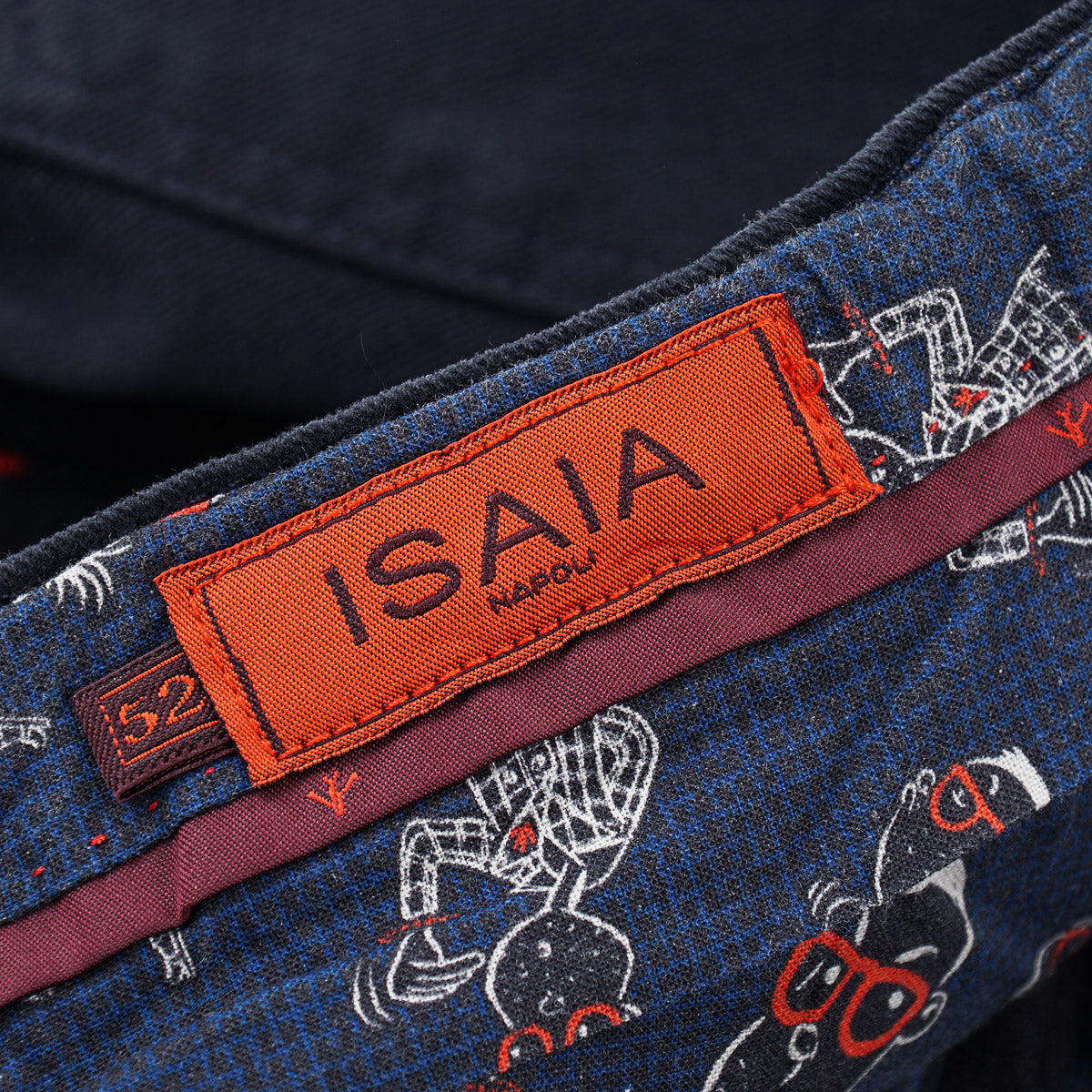 Isaia Soft Cotton 5-Pocket Pants