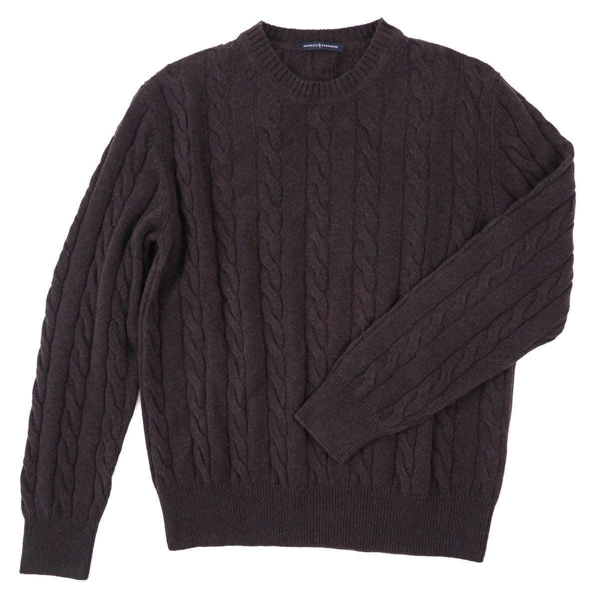 Manrico Cable Knit Cashmere Sweater - Top Shelf Apparel