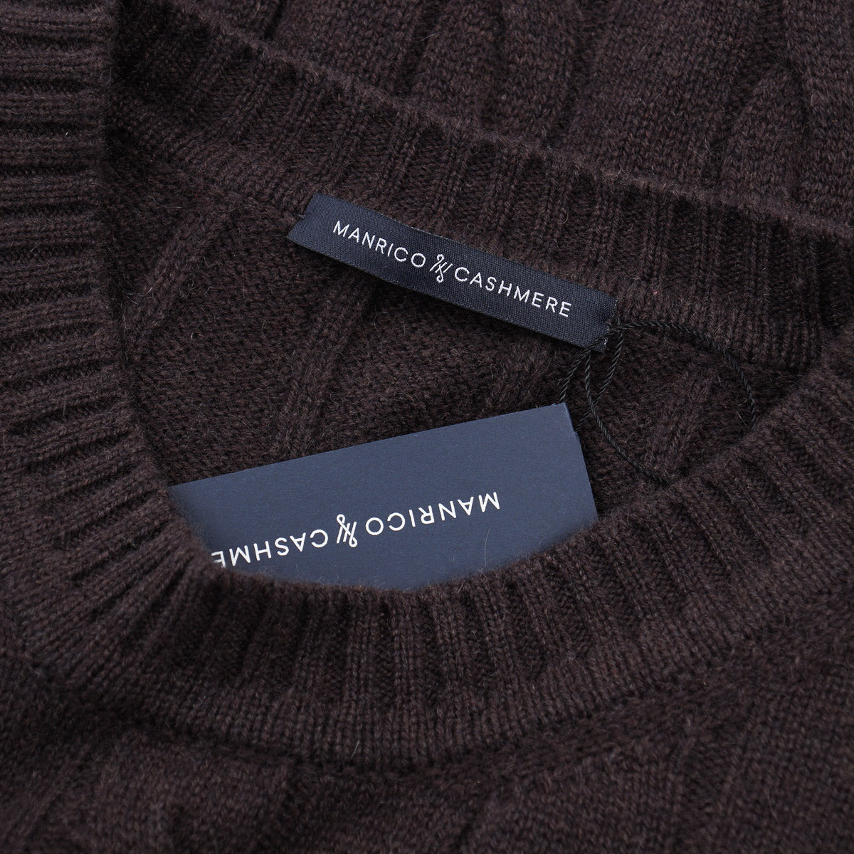 Manrico Cable Knit Cashmere Sweater - Top Shelf Apparel
