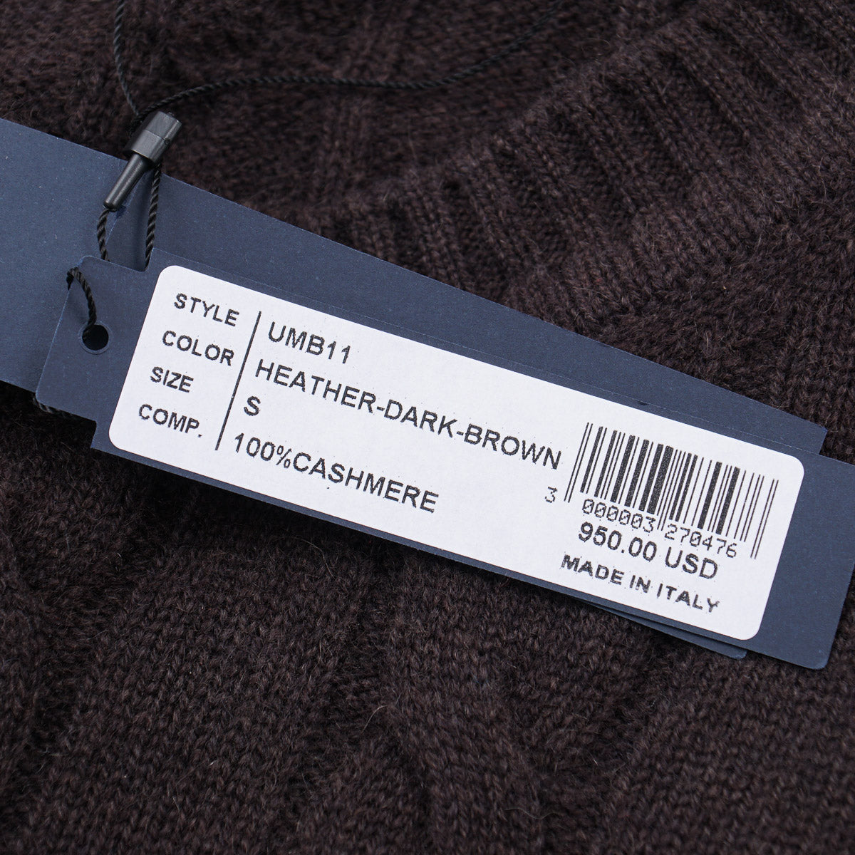 Manrico Cable Knit Cashmere Sweater - Top Shelf Apparel