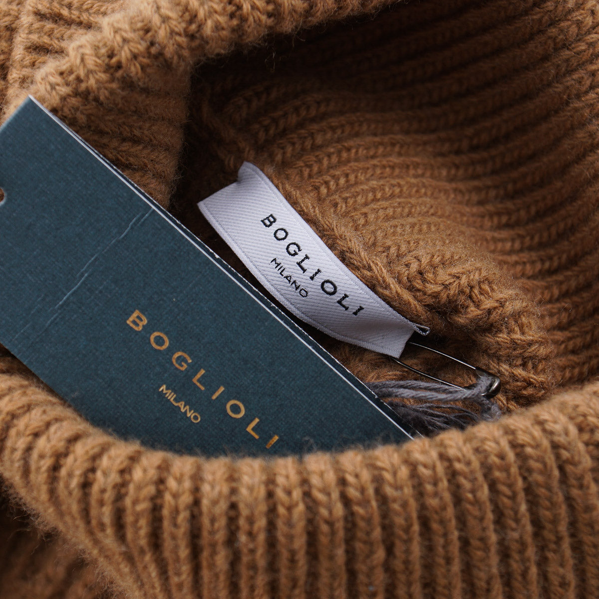 Boglioli Cable Knit Wool Sweater - Top Shelf Apparel