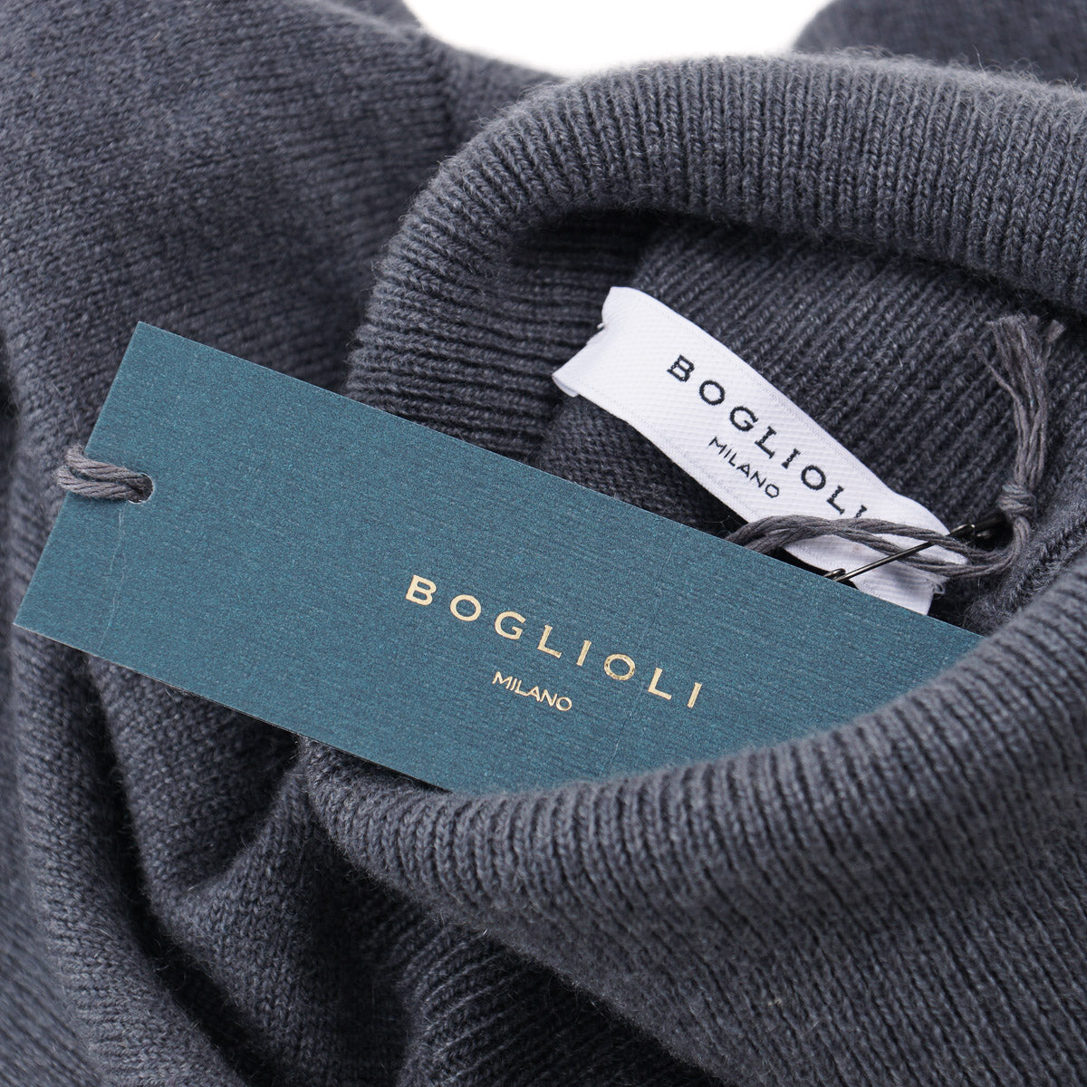 Boglioli Mid-Weight Cashmere Sweater - Top Shelf Apparel