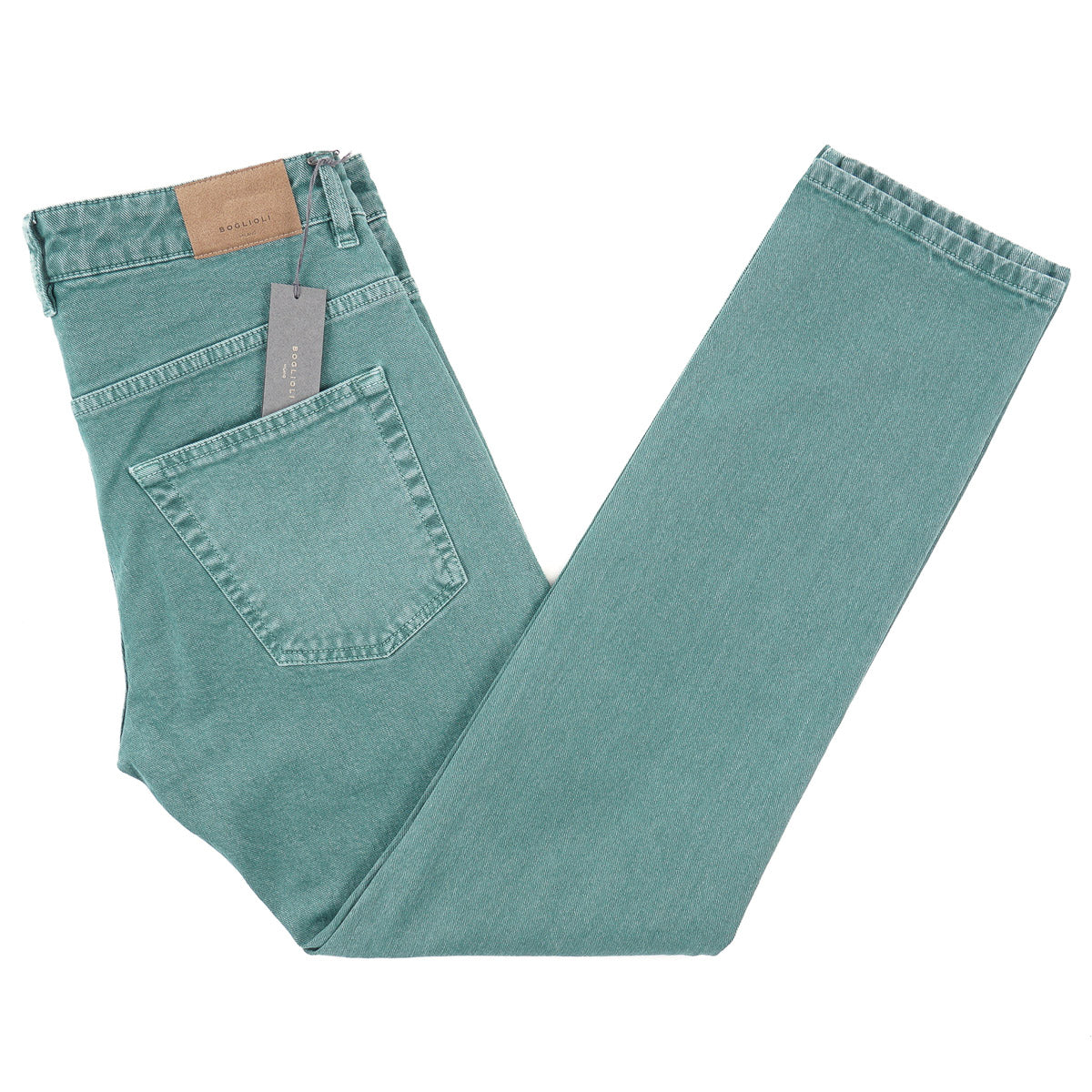 Boglioli Garment-Dyed Denim Jeans