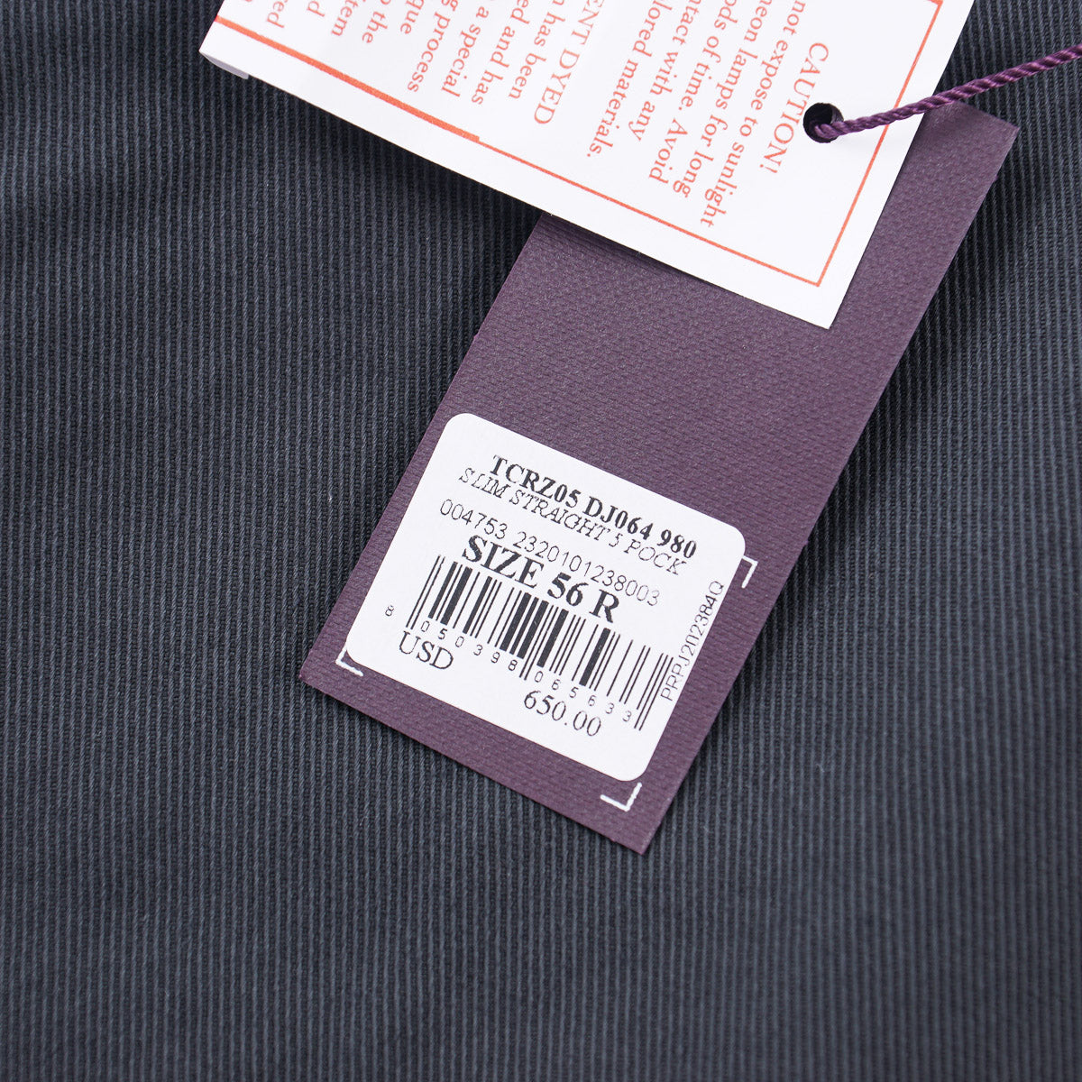 Isaia Slim Straight Twill Jeans - Top Shelf Apparel