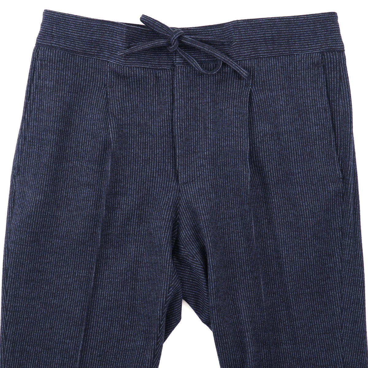 Isaia Wool Drawstring Jogger Pants - Top Shelf Apparel