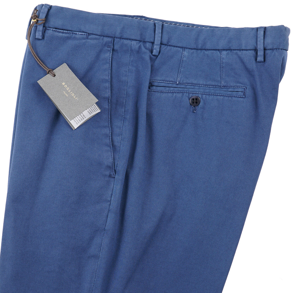 Boglioli Washed Cotton Chino Pants