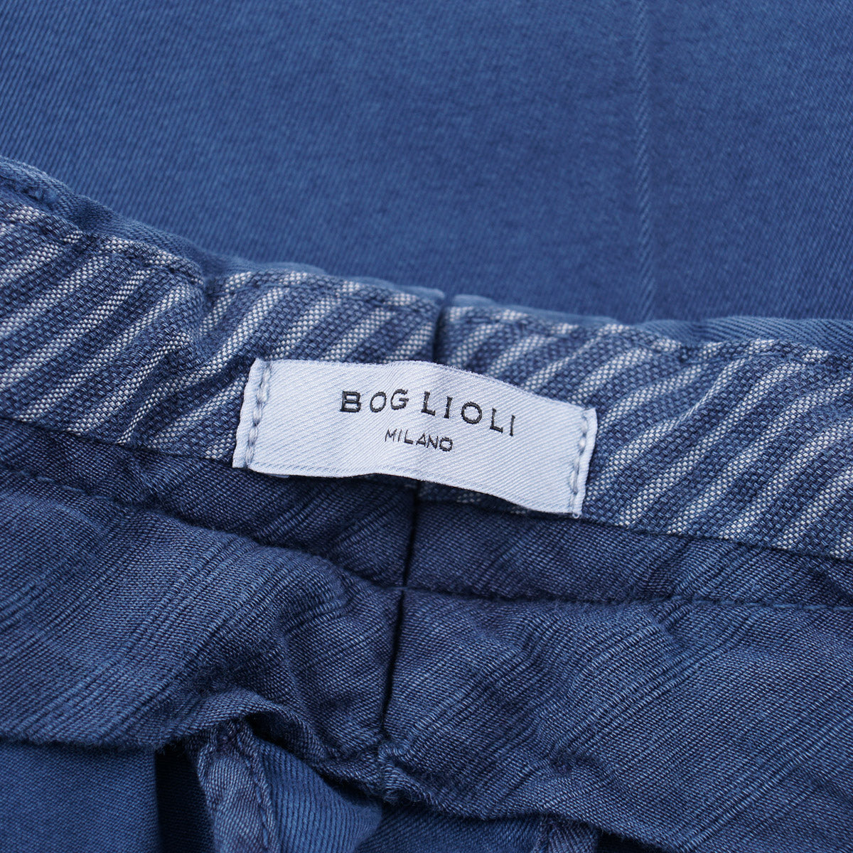 Boglioli Washed Cotton Chino Pants