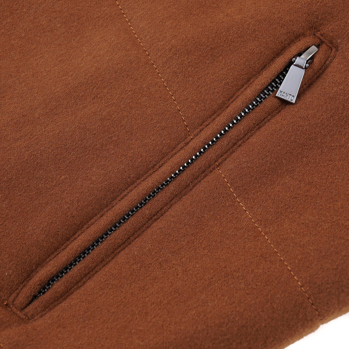 Manto Quilted Flannel Cashmere Vest