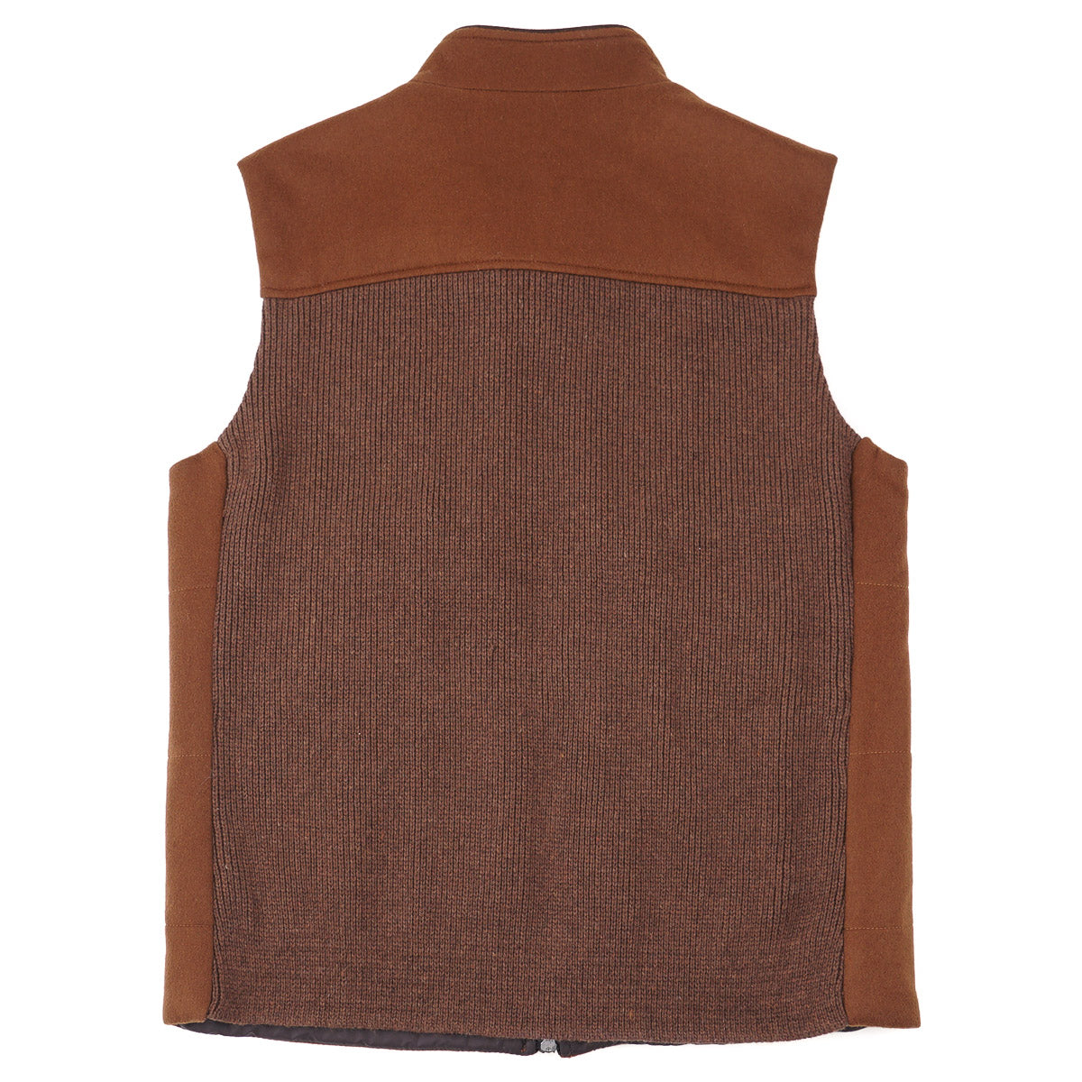 Manto Quilted Flannel Cashmere Vest